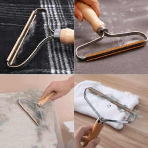 Nuevo rastrilloQuitapelo Madera 2 Piezas