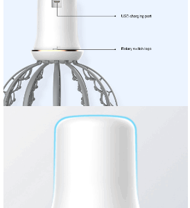 Masajeador eléctrico de cuero cabelludo