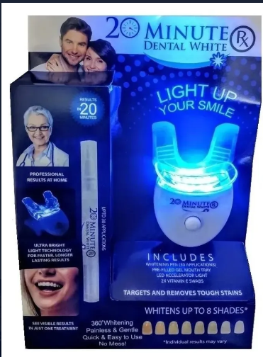 BLANQUEADOR DENTAL DENTAL WHITE 20 MIN