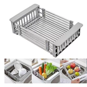 escurridor de trastes multifuncional para cocina escurridor de trastes resistente y práctico escurridor de trastes para fregadero