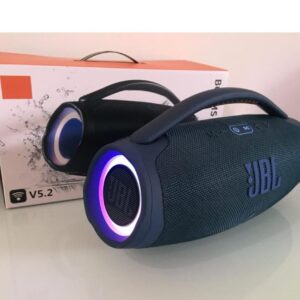 alt="bocina jbl boombox portátil con sonido potente" alt="bocina jbl boombox estilo portátil para fiestas" alt="bocina boombox inalámbrica con batería recargable"