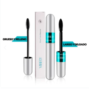 rimel contra agua alarga pestañas vibely rimel contra agua alarga pestañas efecto volumen mascara vibely resistente al agua